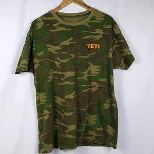 Yeti outdoor camo tshirt xlarge